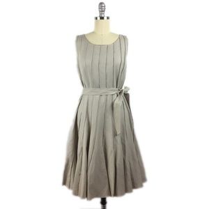 Calvin Kline A-Line Pleated Dress